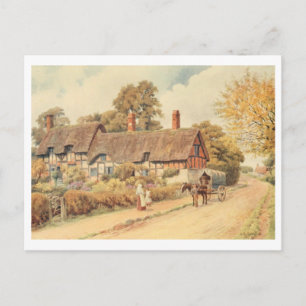 Anne Hathaway's Cottage III, Stratford-upon-Avon Postcard