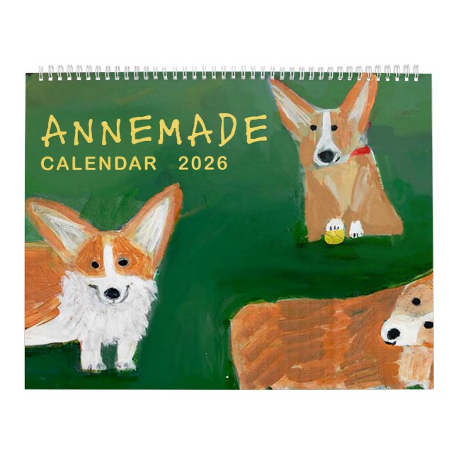ANNE MADE 2026 CALENDAR (Cover)