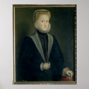 Anne of Austria, Queen of Spain Poster
