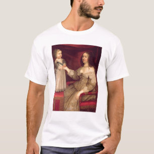 Anne of Austria with her son Louis XIV T-Shirt