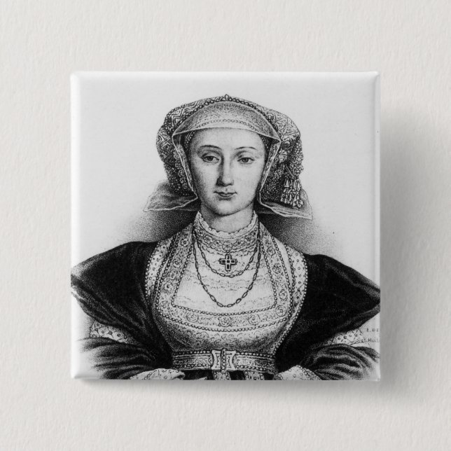 Anne of Cleves 15 Cm Square Badge (Front)