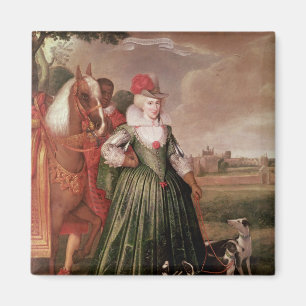 Anne of Denmark, 1617 Magnet