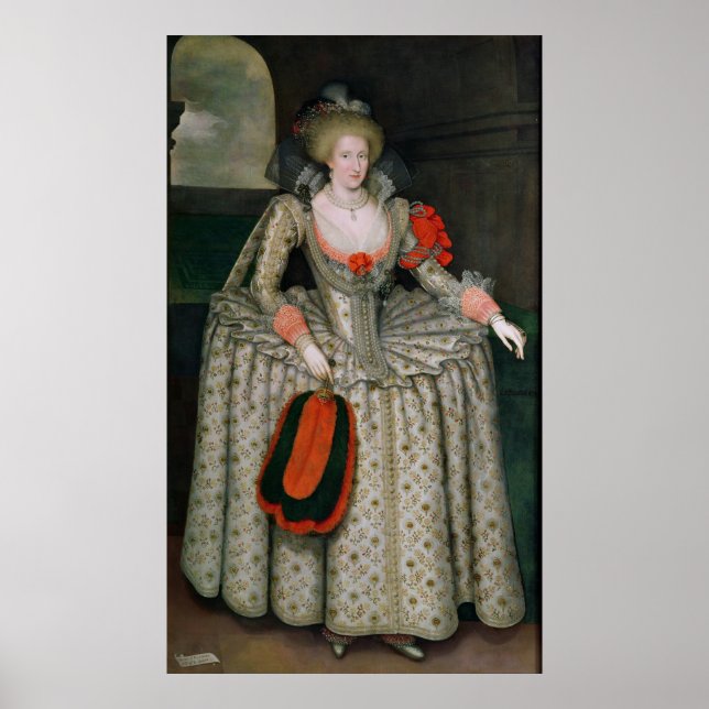 Anne of Denmark, c.1605-10 Poster (Front)