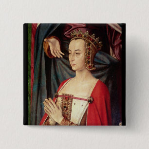 Anne of France 15 Cm Square Badge