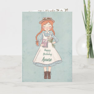 Anne of Green Gables   Birthday Card