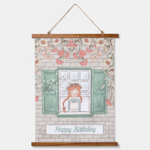 Anne of Green Gables  Birthday Hanging Tapestry