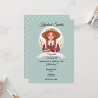 Anne of Green Gables Birthday Invite