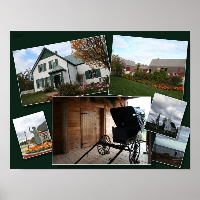 Anne of Green Gables, collage poster! Poster (Front)