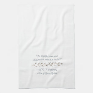 Anne of Green Gables Inspired Tea Towel