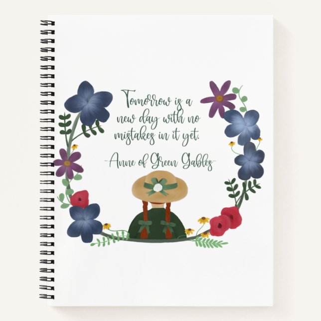 Anne of Green Gables Notebook (Front)