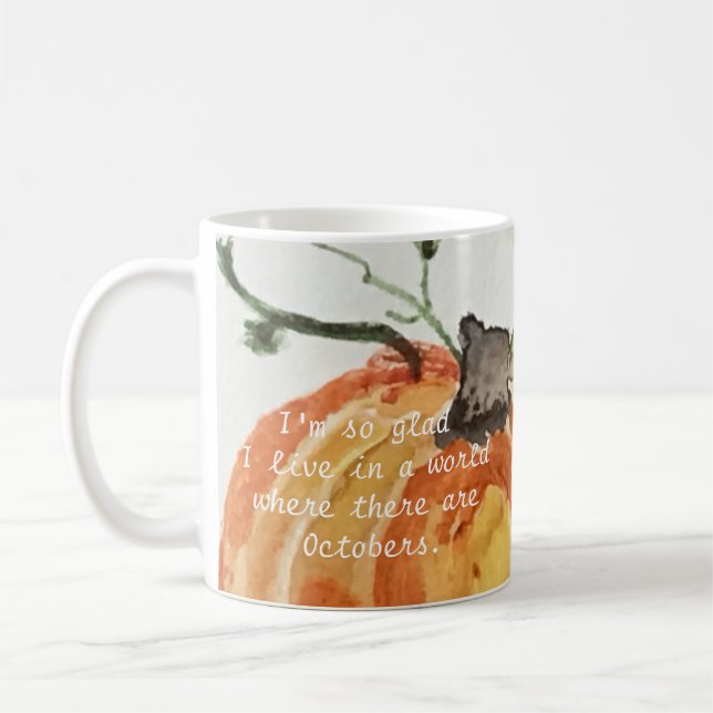 Anne of Green Gables October Mug (Left)