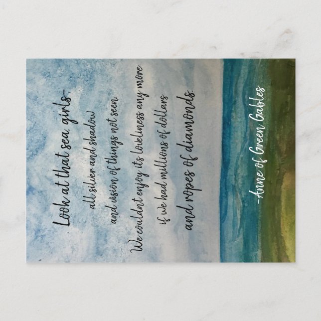 Anne of Green Gables Postcard (Front)