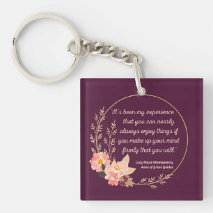 Anne Of Green Gables Quote I - Cute Style Key Ring