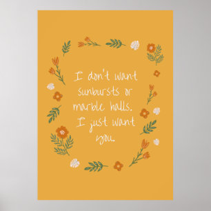 Anne of Green Gables Quote Poster