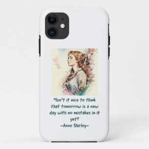 Anne of Green Gables watercolor print Case-Mate iPhone Case