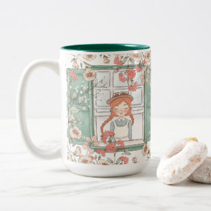 Anne of Green Gables   Where there are Octobers Two-Tone Coffee Mug