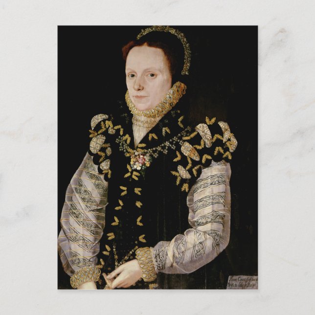 Anne Russell, Countess of Warwick , c.1565 Postcard (Front)
