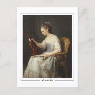 Anne Vallayer-Coster #3 - Fine Art Postcard