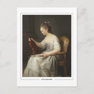 Anne Vallayer-Coster #3 - Fine Art Postcard