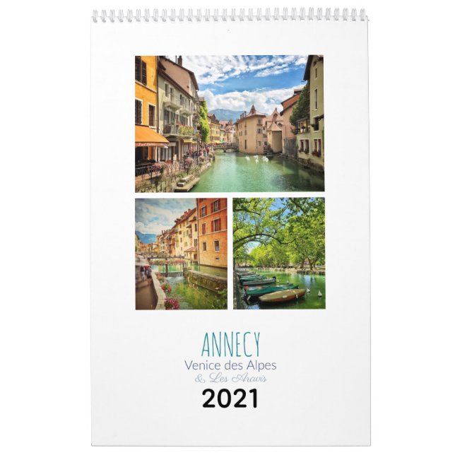Annecy and Les Aravis, Haute-Savoie 2021 Calendar (Cover)