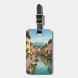 Annecy France  Luggage Tag