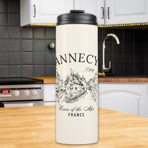 Annecy France Vintage Travel – Venice of the alps Thermal Tumbler