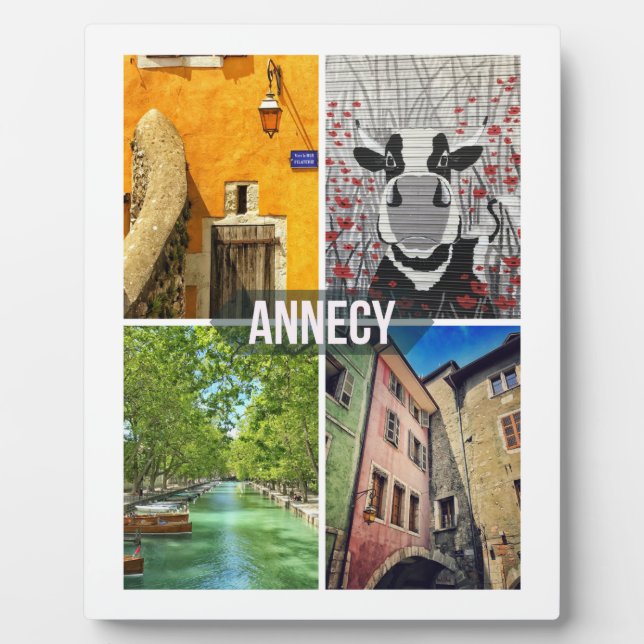 Annecy Plaque with Easel (Front)