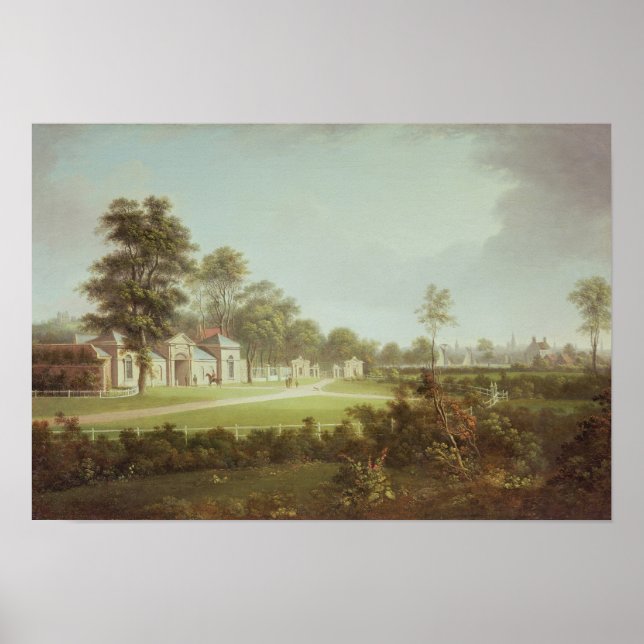Annefield with Glasgow beyond, c.1800 Poster (Front)
