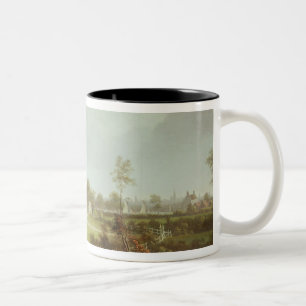 Annefield with Glasgow beyond, c.1800 Two-Tone Coffee Mug