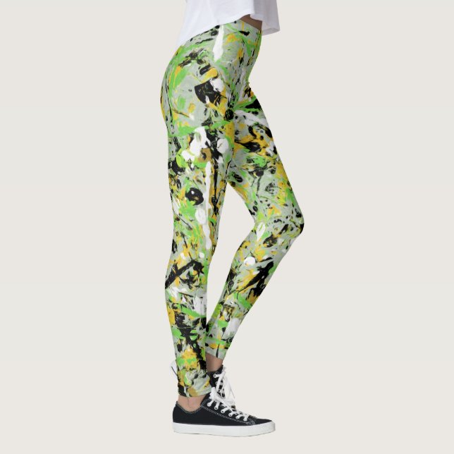 Annelisa No. 8 Abstract Leggings (Right)