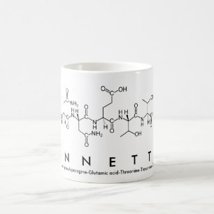 Annette peptide name mug