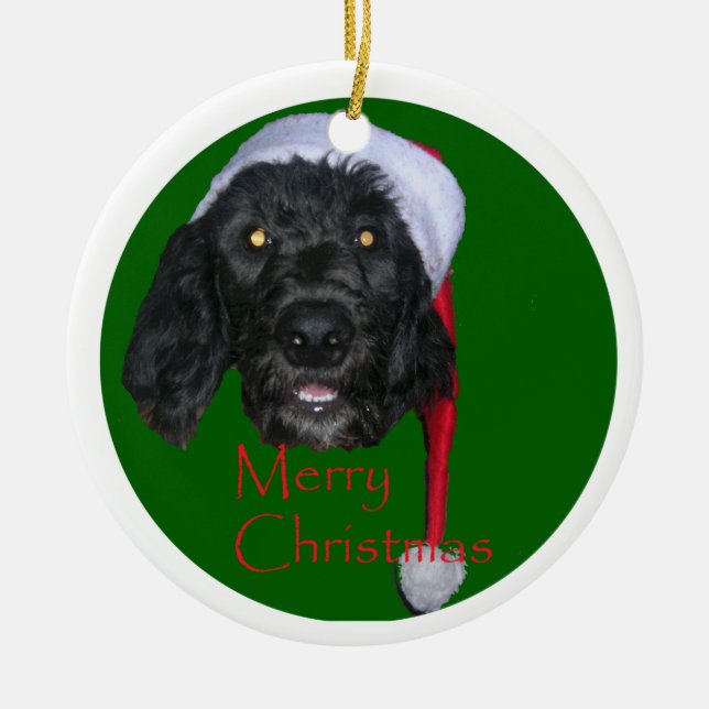 Annie and Oliver Ceramic Tree Decoration (Front)