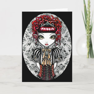 Annie Gothic Victorian Fae Card