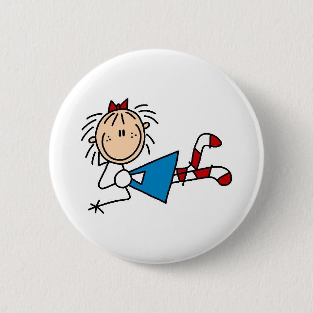 Annie Lying Down Button (Front)