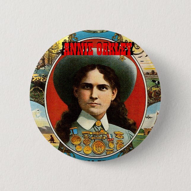 Annie Oakley - Button (Front)