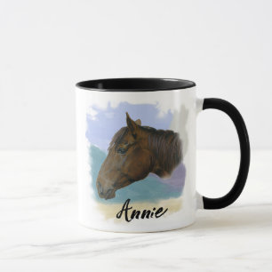 “Annie” – Portrait of a Horse - Personalise Yours Mug