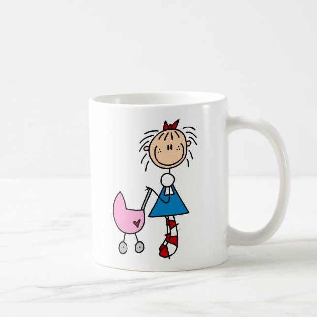 Annie With Baby Carriage Mug (Right)