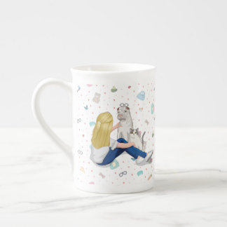 Anniepaddington Bone China mug - art by Irina Kolb