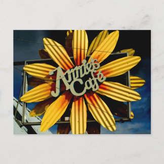 ANNIE'S CAFE POSTCARD