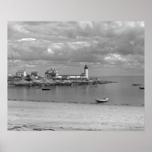 Annisquam Harbour Lighthouse, 1910. Vintage Photo Poster