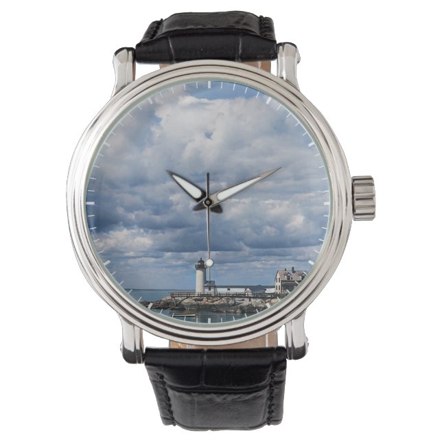 Annisquam Lighthouse, Gloucester MA c1904 Watch (Front)