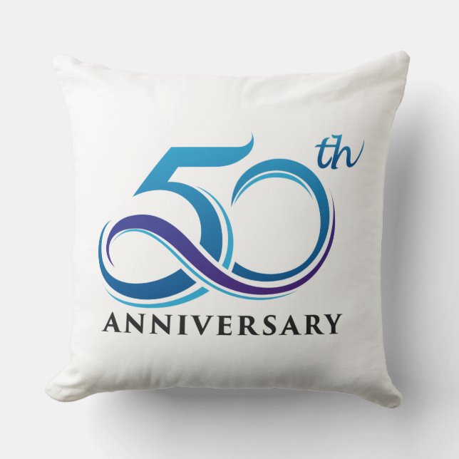 Anniversary 50th cushion (Front)
