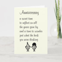 Anniversary A Funny Happy Wedding Anniversary Poem
