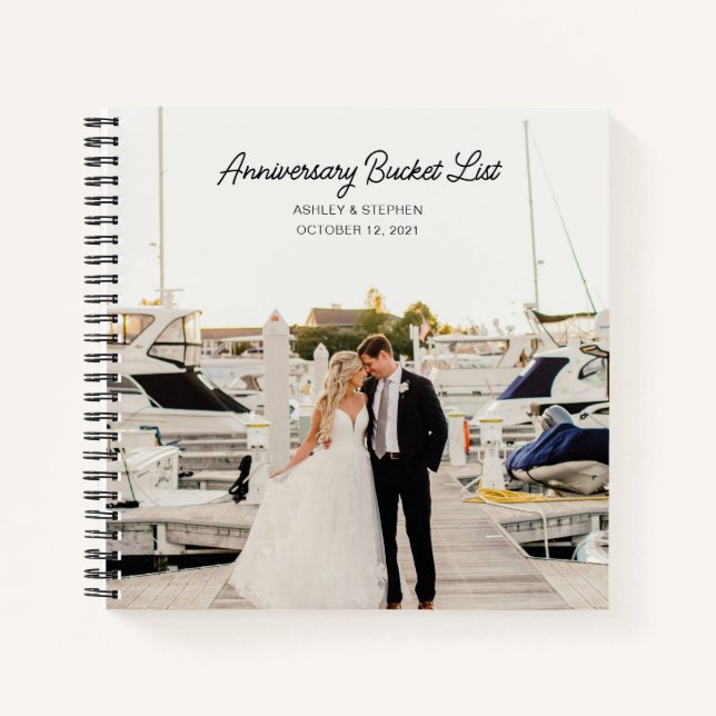 Anniversary Bucket List Book (Front)