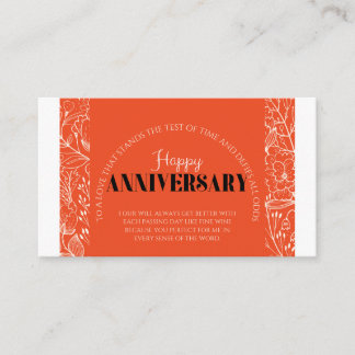 Anniversary Card