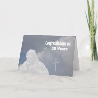 Anniversary Card, 20 Years as a Priest