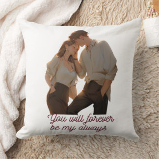 Anniversary Couple Pillow – You Will Forever Be My