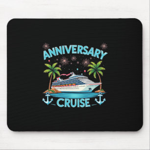 Anniversary Cruise 2025 Matching Couples Celebrate Mouse Pad