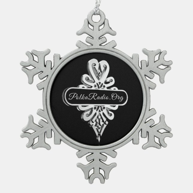 Anniversary Edition Snowflake Framed Ornament (Front)