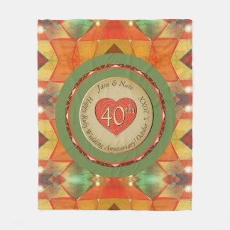 Anniversary Fleece Blanket